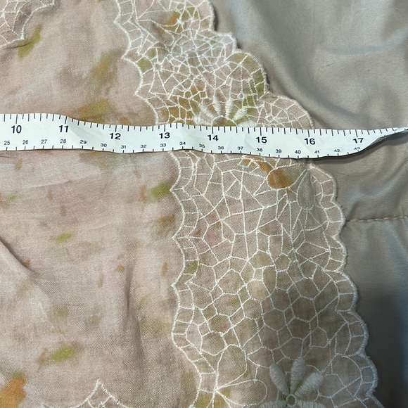 Zara Art Deco XS Floral Appliqué Crop Cami - Picture 10 of 11